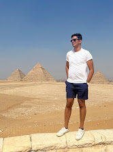 Falah at the pyramids in Cairo